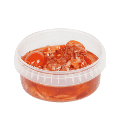Herring With Tomato and Onion