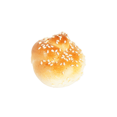 Mini Roll Knots With Seeds