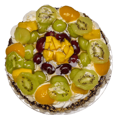 Round Fruit Gateaux Milky