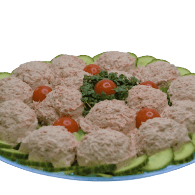 Tuna Scoops Platter