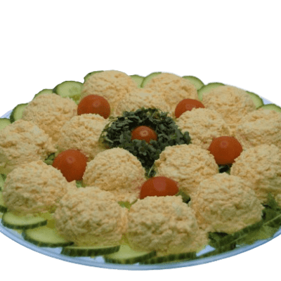 Egg Scoops Platter